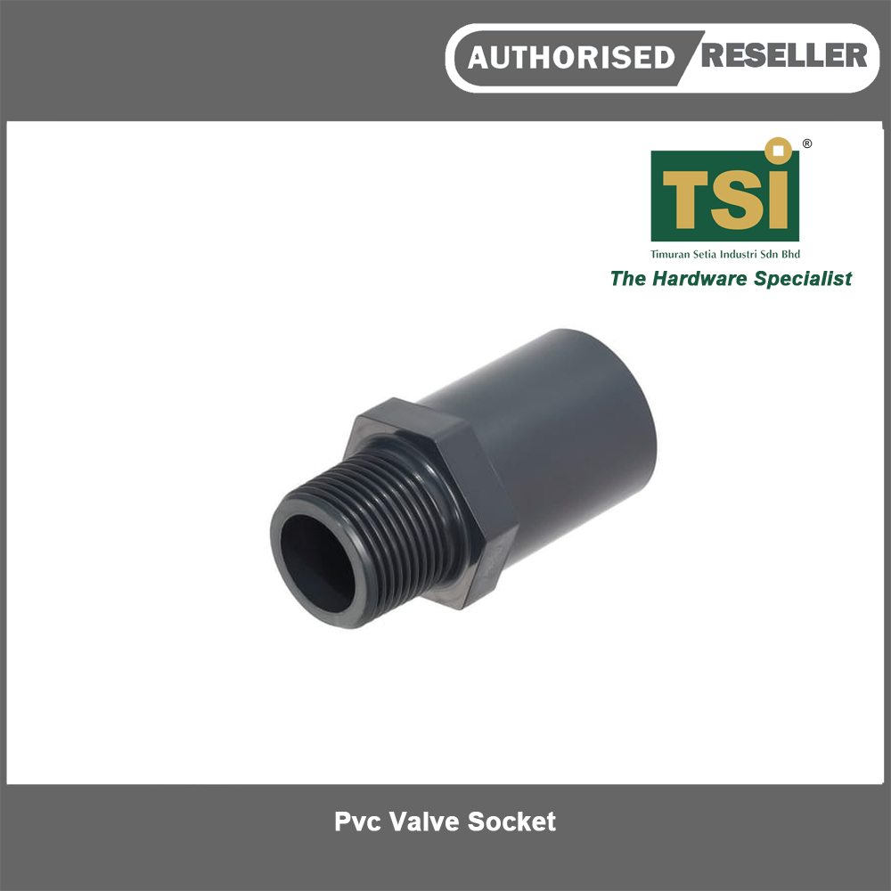 Pvc Valve Socket ( 15mm / 20mm / 25mm / 32mm / 40mm / 50mm )